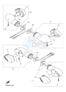 XJ6F 600 DIVERSION F (1CWG) drawing FLASHER LIGHT