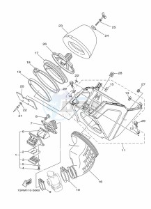 YZ125 (B0V2) drawing INTAKE