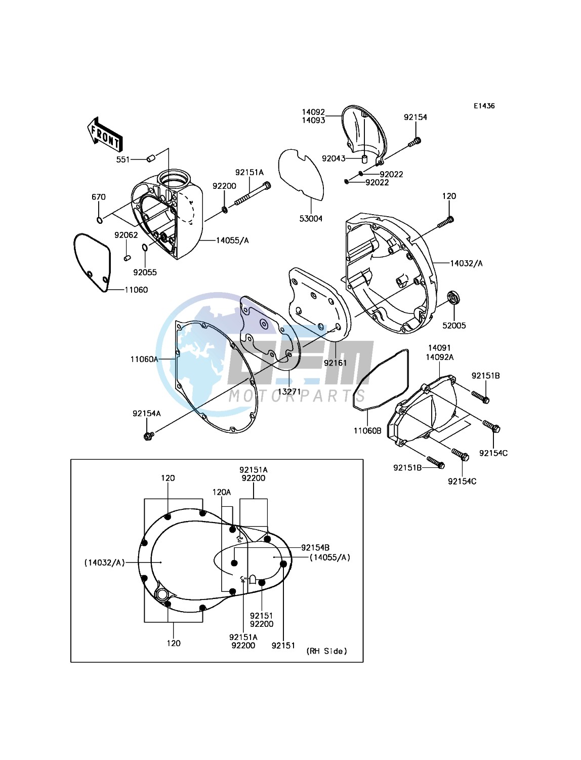 Right Engine Cover(s)