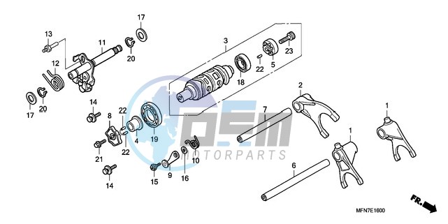 GEARSHIFT DRUM