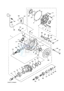 YXM700E YXM700PF VIKING EPS (1XPR) drawing DRIVE SHAFT