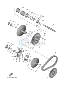 XP530E-A T-MAX (BV11) drawing CLUTCH 2