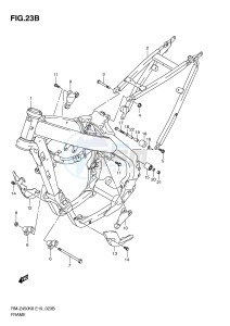 RM-Z450 (E19) drawing FRAME (RM-Z450L1)