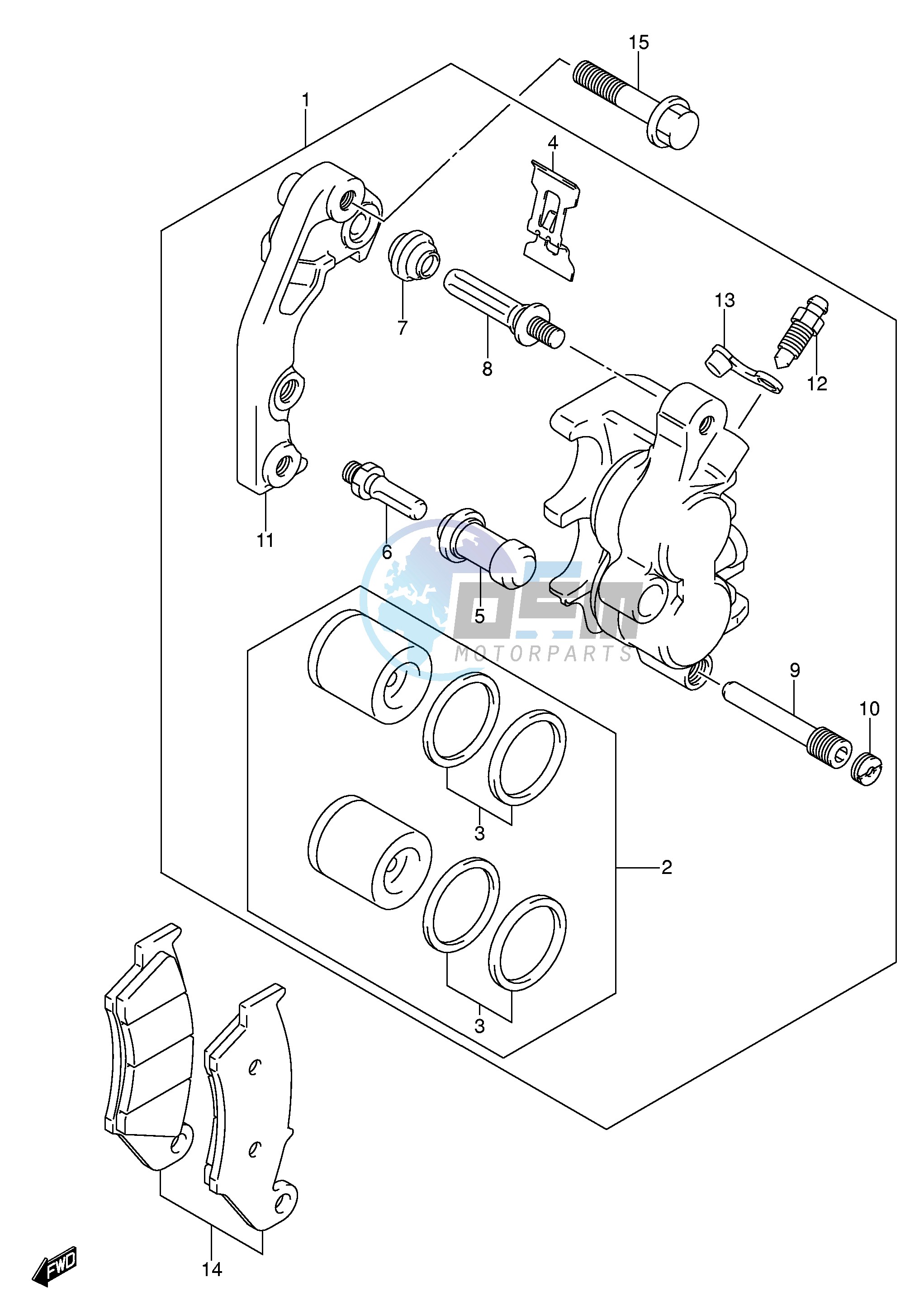 FRONT CALIPER