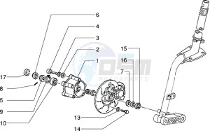 Sfera RST 50 drawing Disc brake