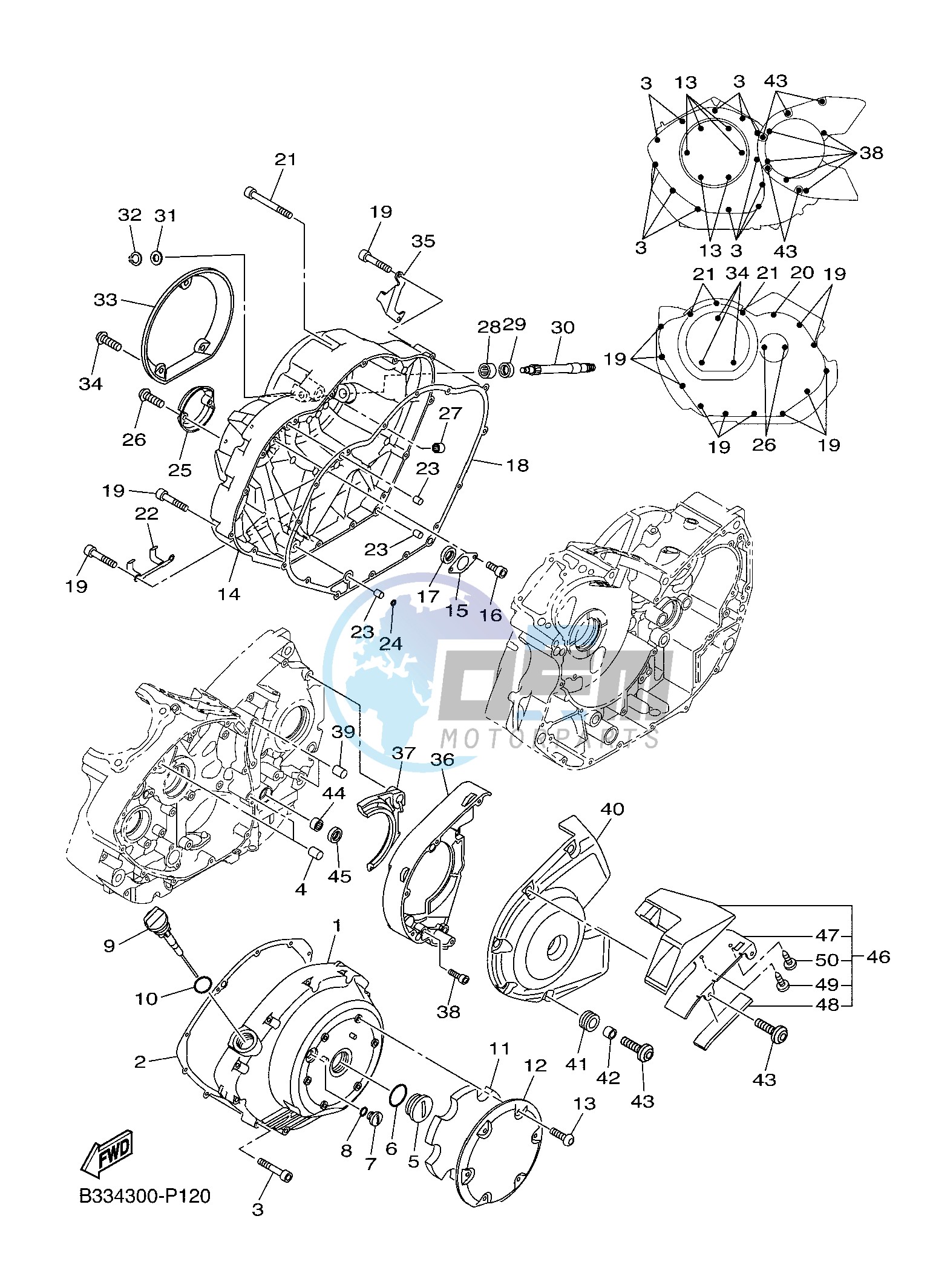 CRANKCASE COVER 1