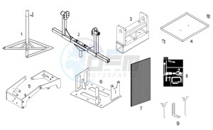 Special Tools O RSV 1000 4v 2009 drawing Tool/engine support