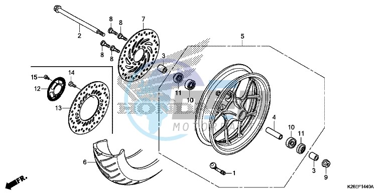 FRONT WHEEL