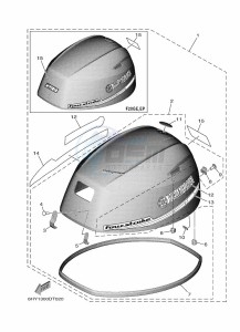 F20GEPS drawing FAIRING-UPPER