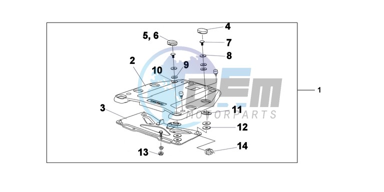 TOP BOX BRACKET