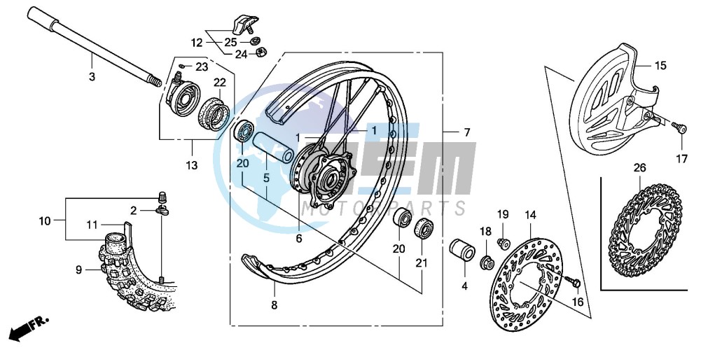 FRONT WHEEL