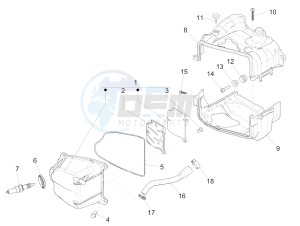 SPRINT 50 4T 3V 25 KMH E4 25 kmh (EMEA) drawing Cylinder head cover