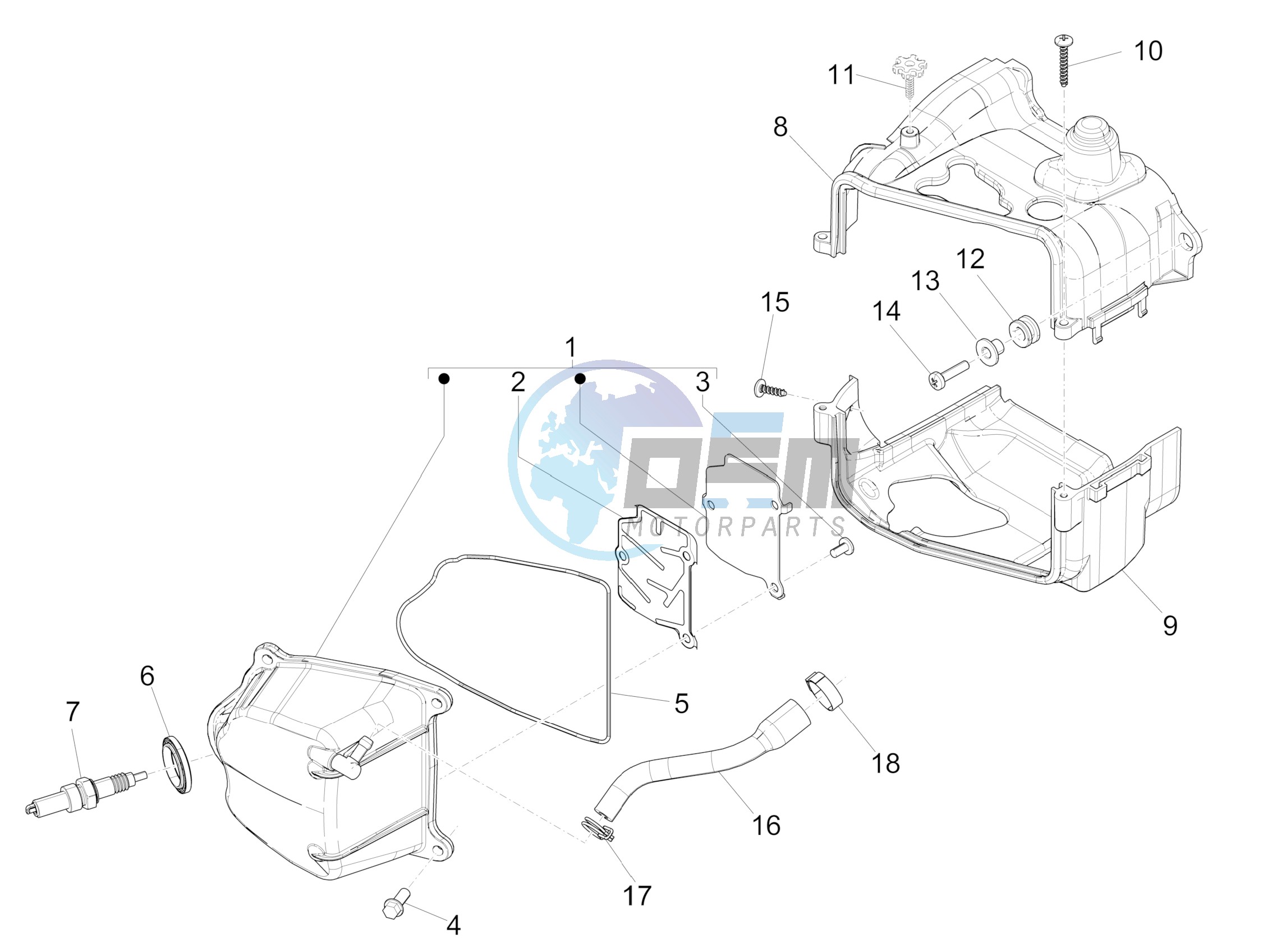 Cylinder head cover