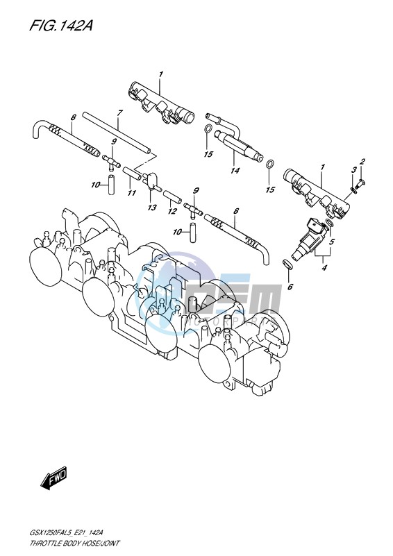 THROTTLE BODY HOSE-JOINT