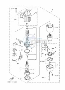 FL300BETX drawing STARTER-MOTOR