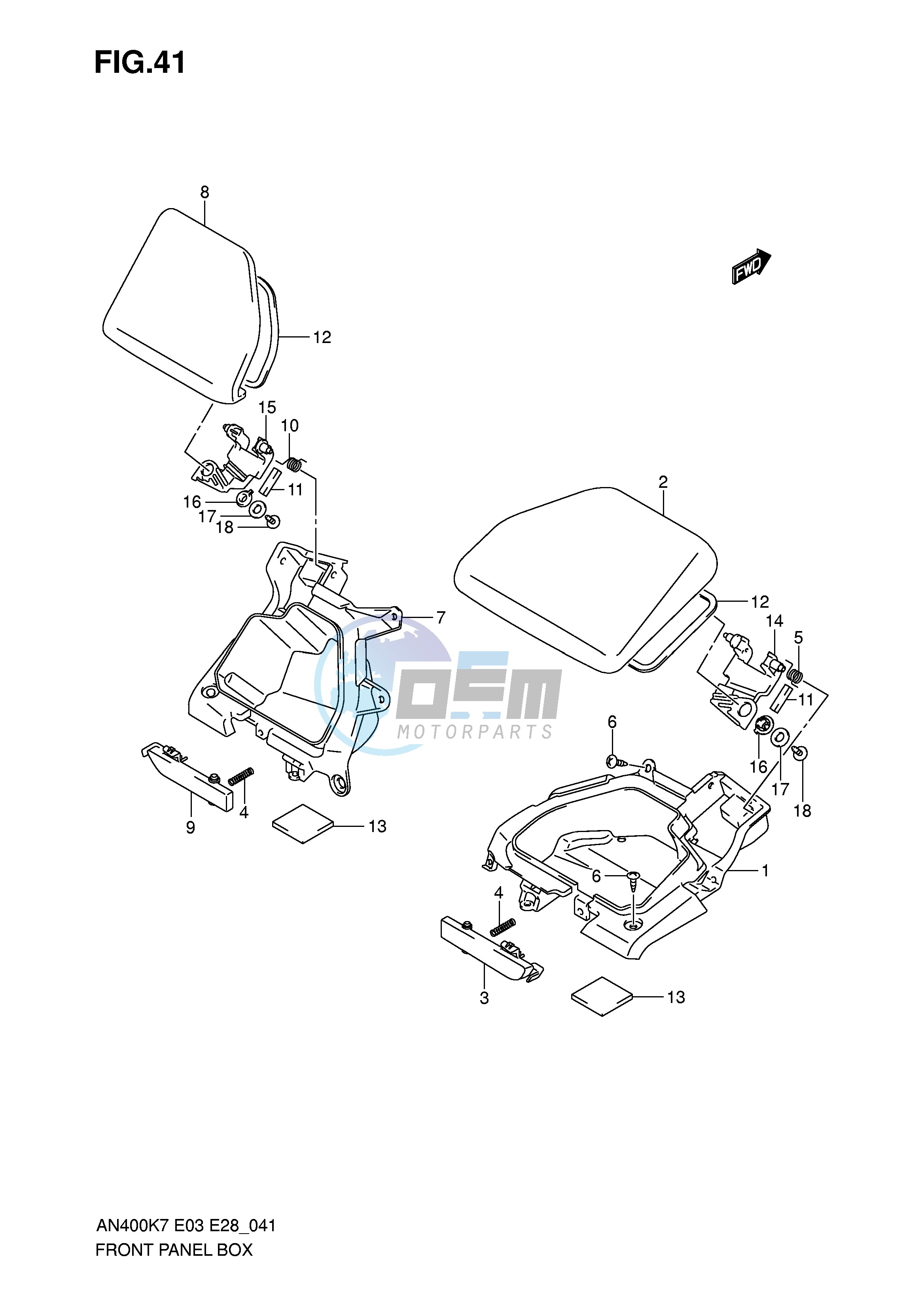 FRONT PANEL BOX