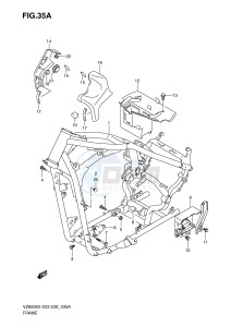 VZ800 (E3-E28) MARAUDER drawing FRAME (MODEL K9)