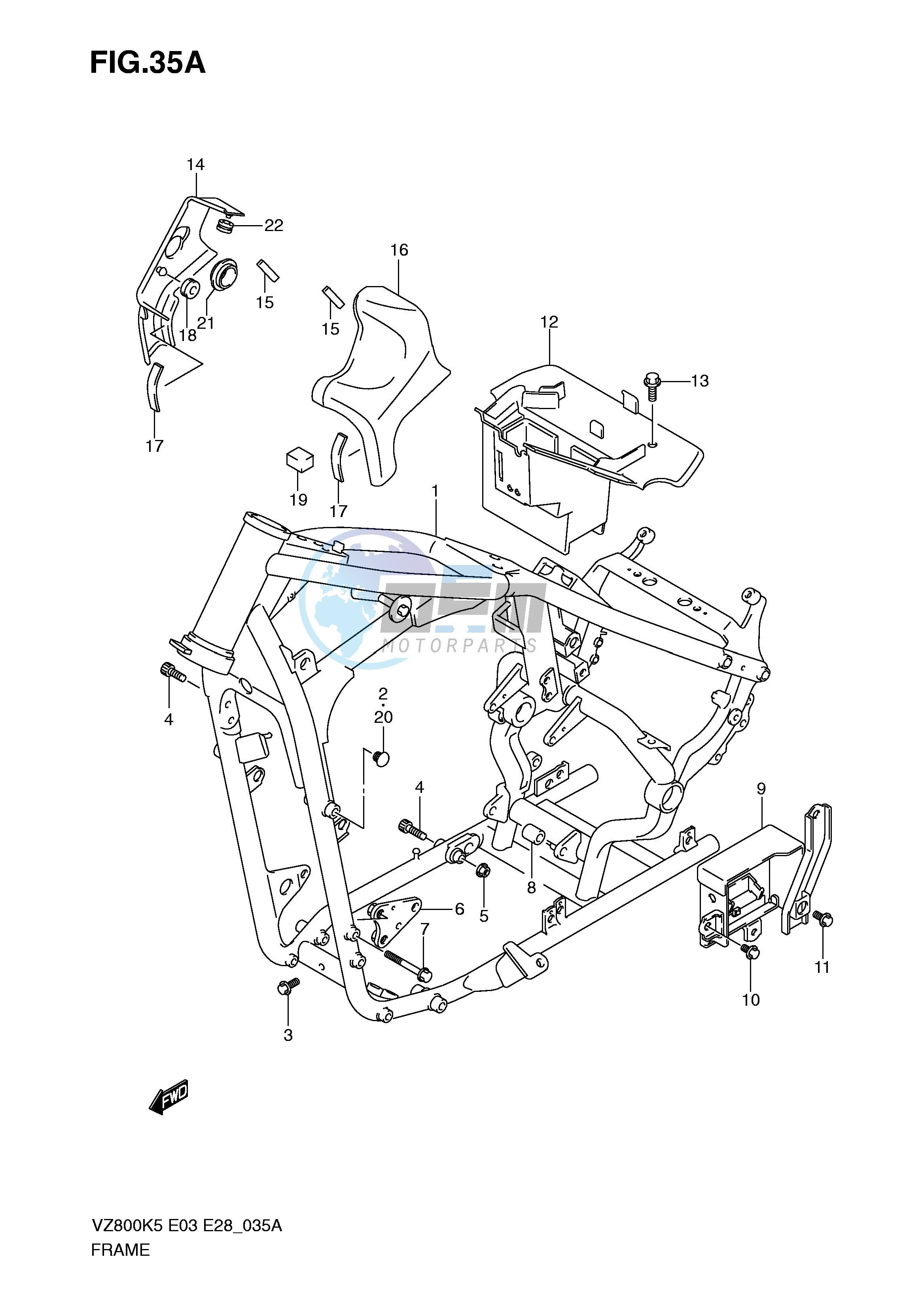 FRAME (MODEL K9)