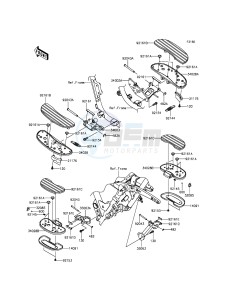 VULCAN_1700_VOYAGER_ABS VN1700BEF GB XX (EU ME A(FRICA) drawing Footrests