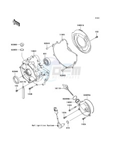 KVF360 KVF360B6F EU drawing Engine Cover(s)