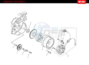 RS2-125-NACKED-BLUE drawing STATOR  EURO3