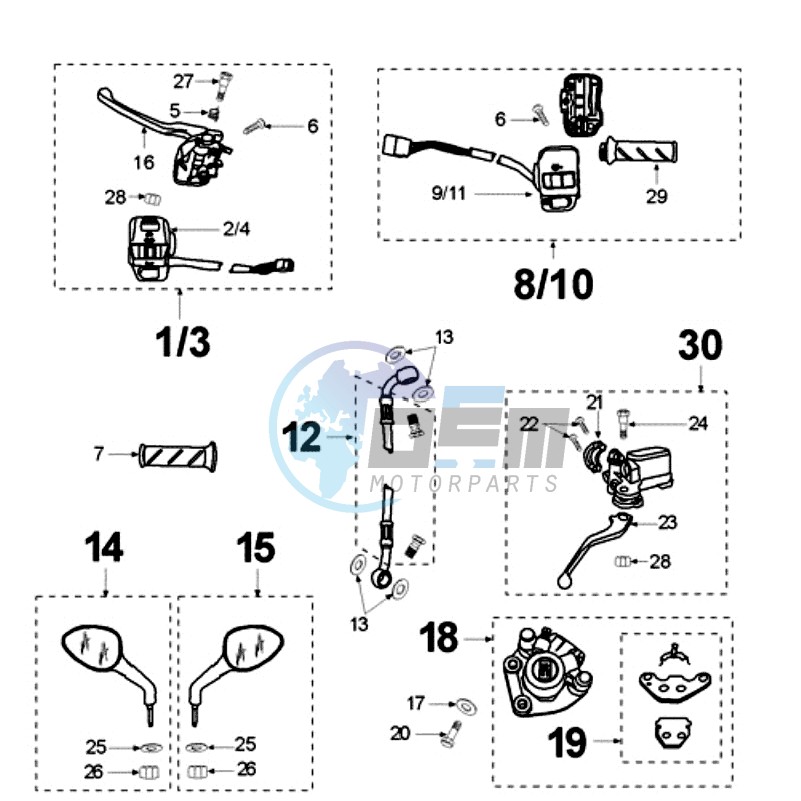 BRAKE SYSTEM HENG TONG PAIOLI