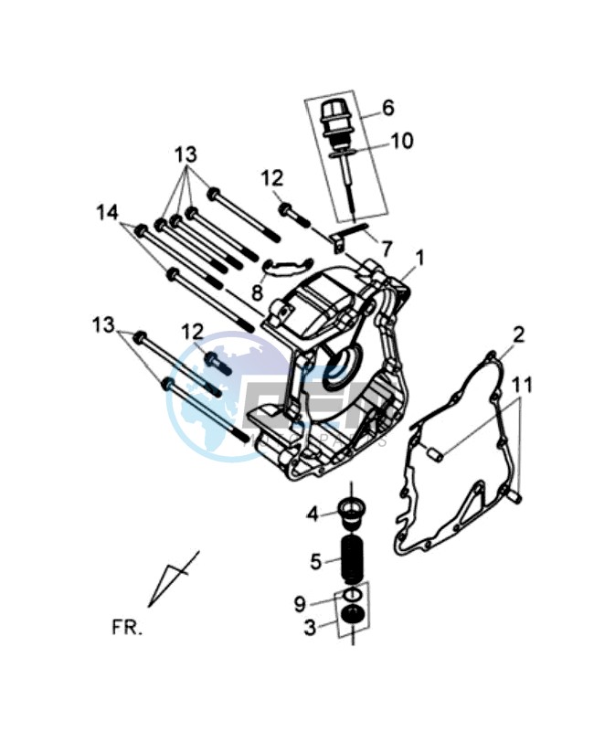 CRANKCASE RIGHT