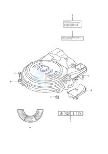 DF 70A drawing Ring Gear Cover