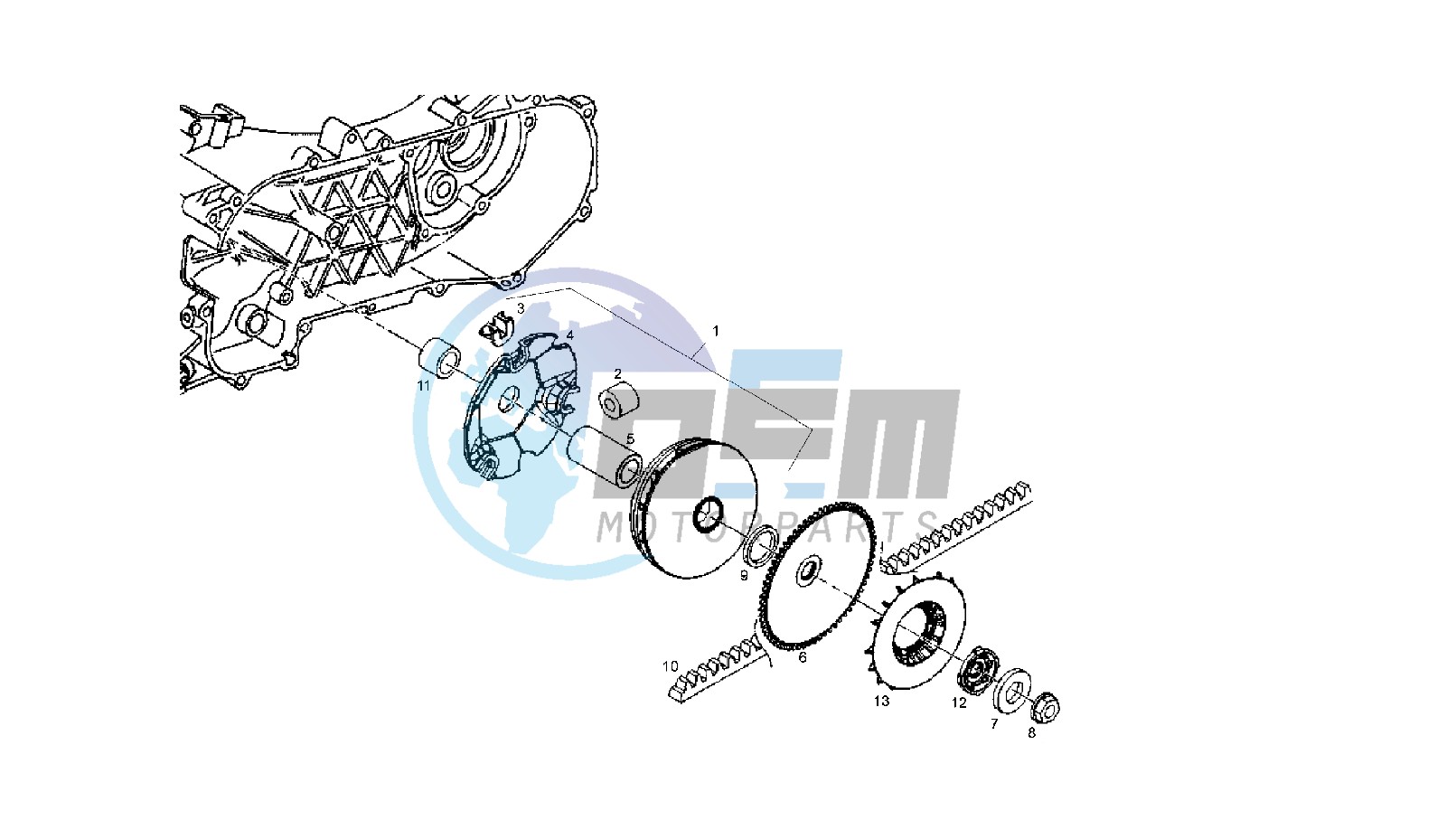 DRIVEN PULLEY