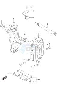 DF 150AP drawing Clamp Bracket