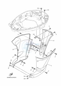 F350AETU drawing BOTTOM-COVER-3