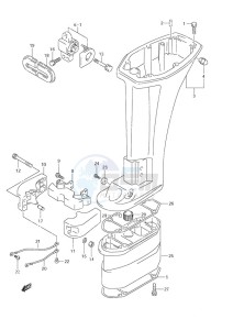 DF 9.9 drawing Driveshaft Housing