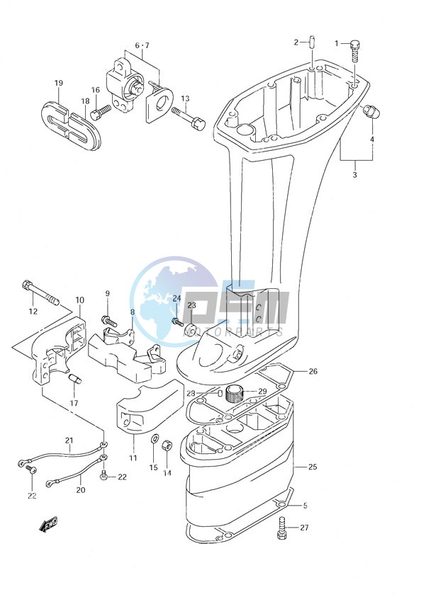 Driveshaft Housing