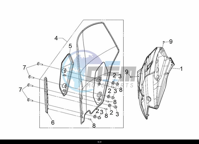 WIND SCREEN ASSY