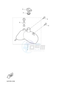 EW50N STUNT (3C7A) drawing OIL TANK