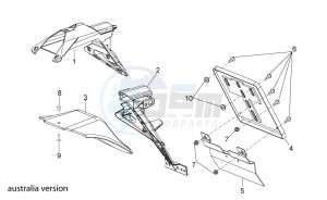 TUONO 1100 V4 FACTORY E4 SUPERPOLE ABS (APAC) drawing Rear body III