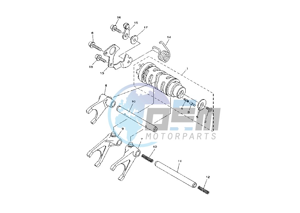 SHIFT CAM-FORK