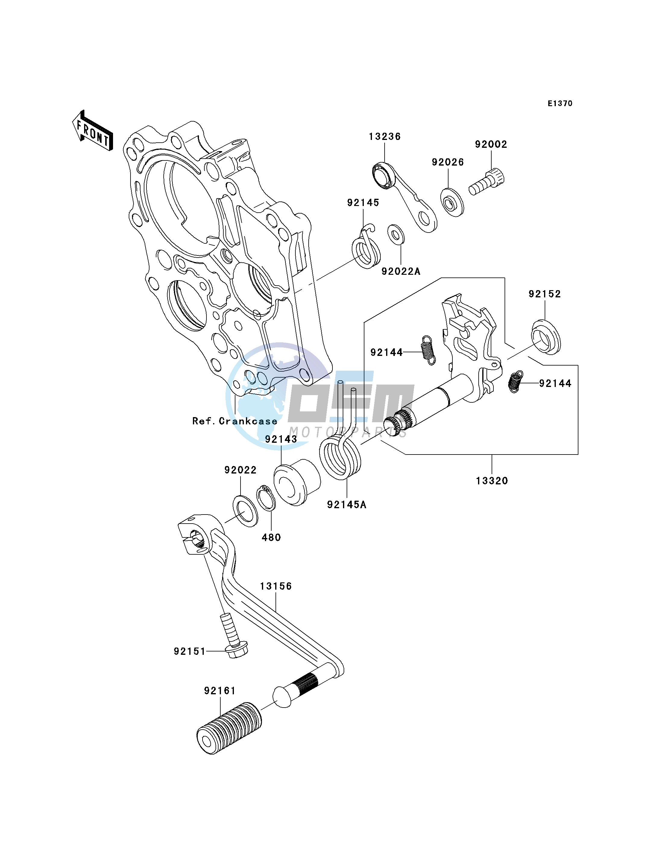 GEAR CHANGE MECHANISM