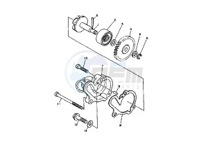 DT R 125 drawing WATER PUMP