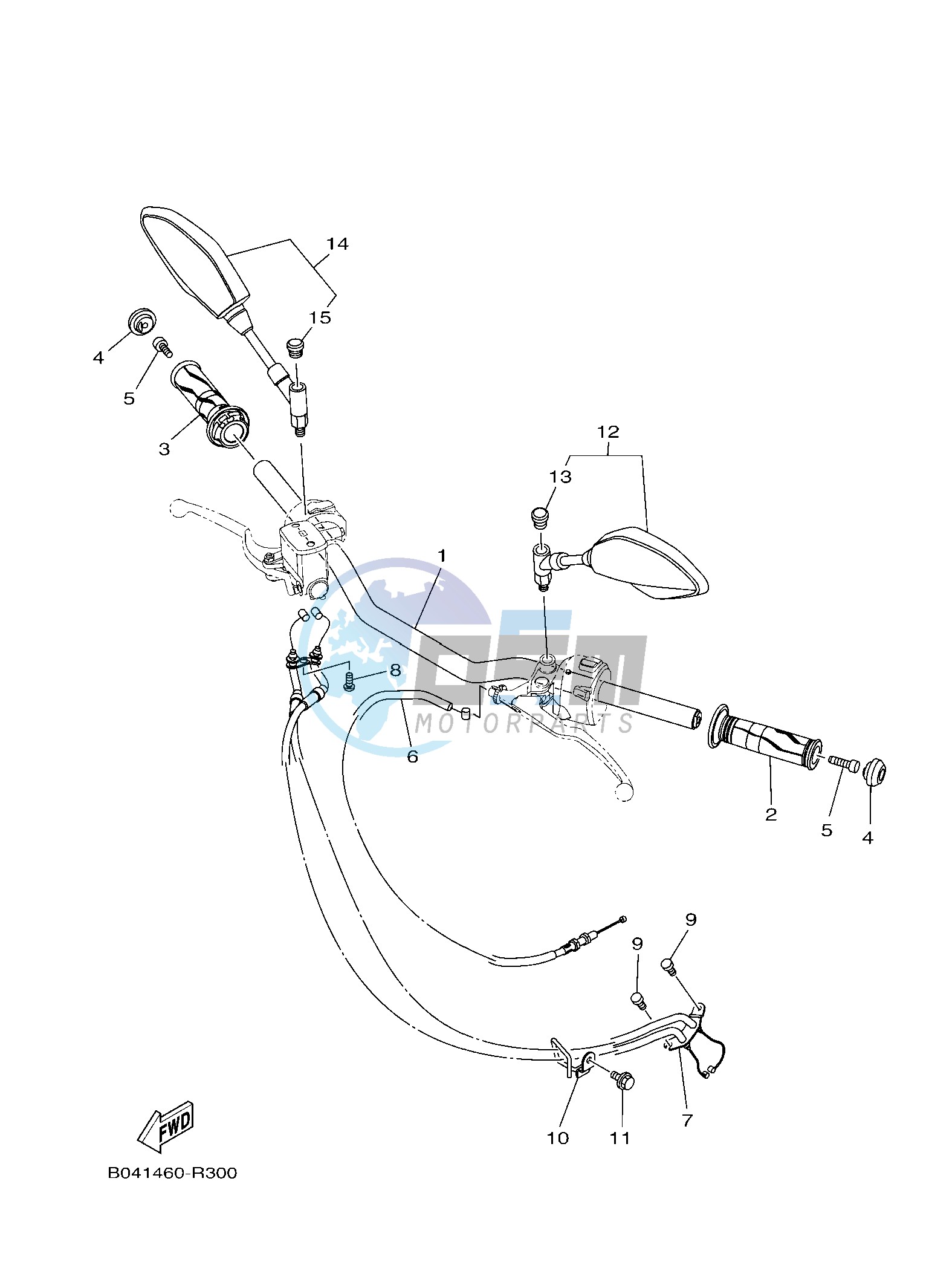 STEERING HANDLE & CABLE