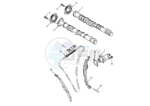 FZS FAZER 1000 drawing CAMSHAFT -CHAIN