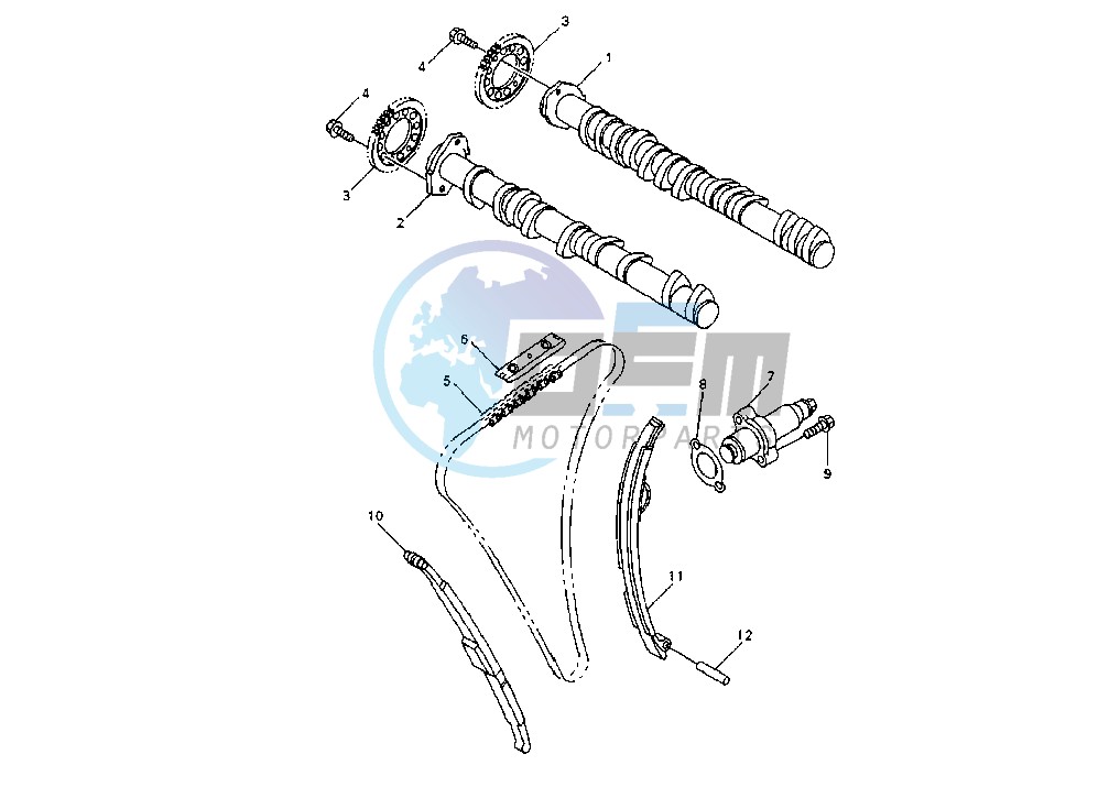 CAMSHAFT -CHAIN