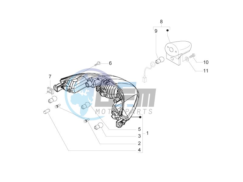 Tail light - Turn signal lamps