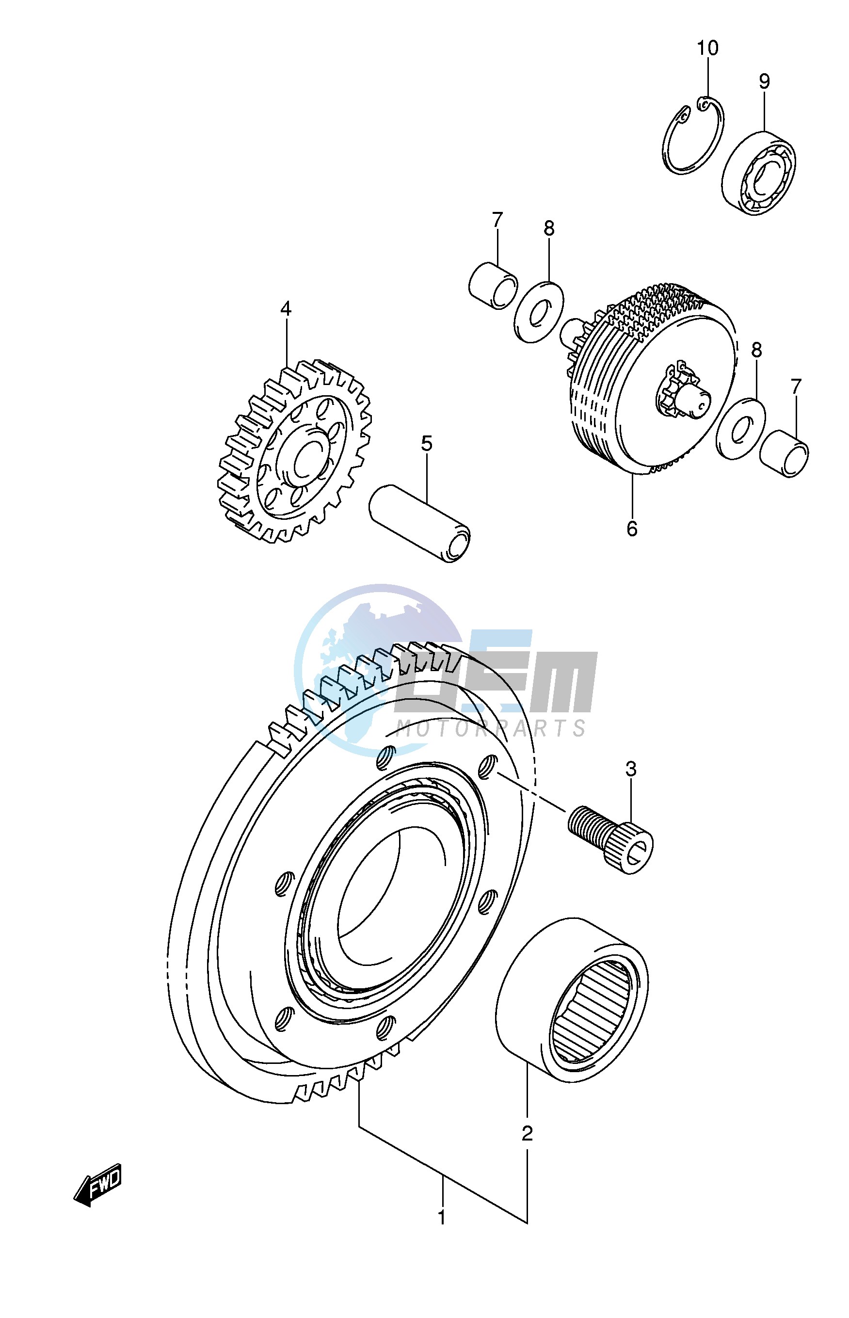 STARTER CLUTCH