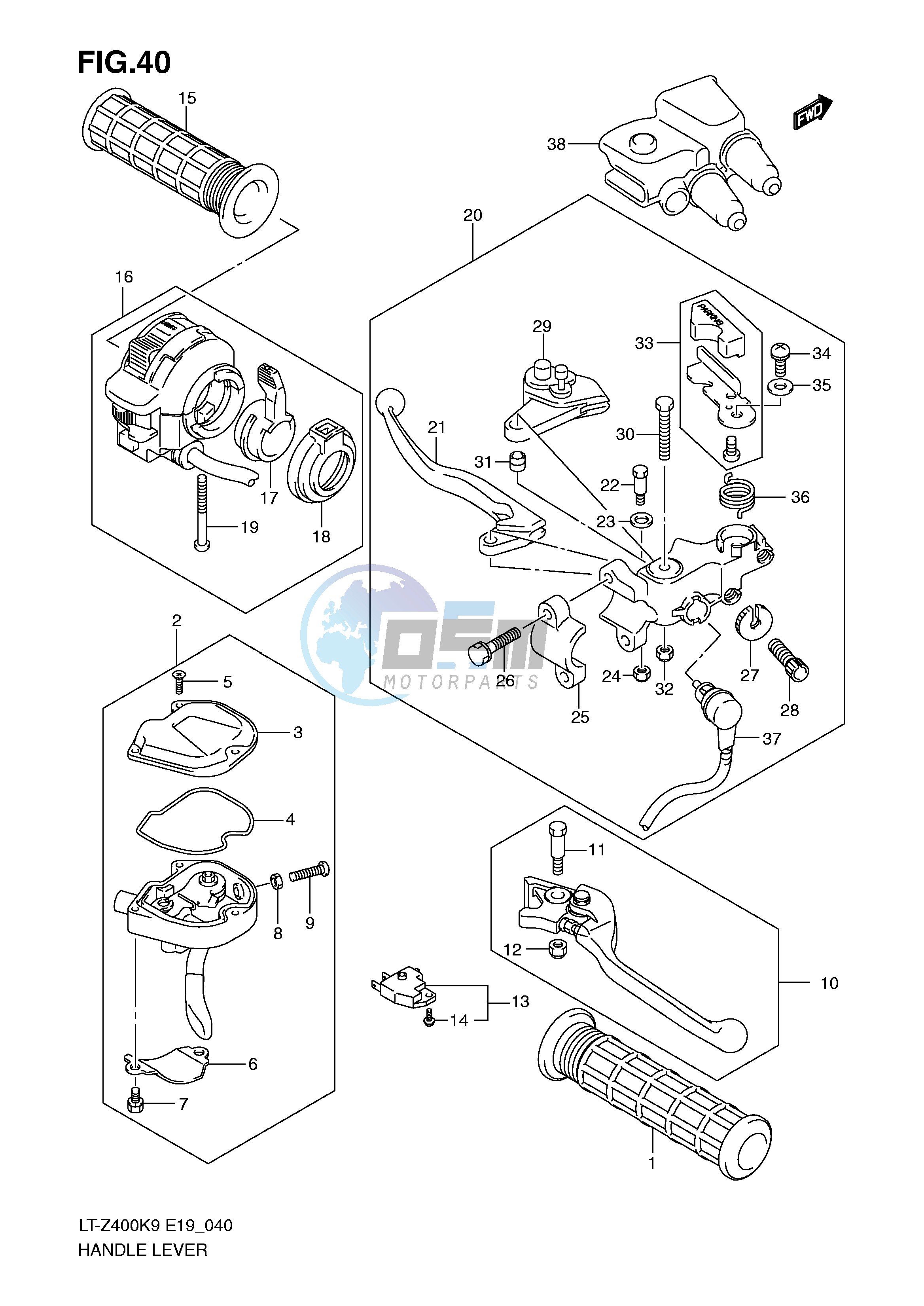 HANDLE LEVER