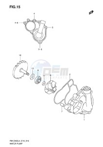 RM-Z450 EU drawing WATER PUMP