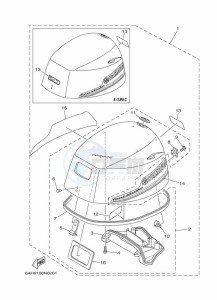 F15CMHL drawing FAIRING-UPPER