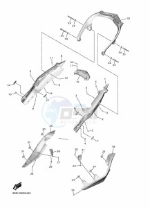 NIKEN GT MXT850D (B5B1) drawing SIDE COVER