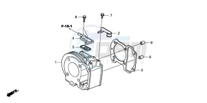 NHX110WH drawing CYLINDER