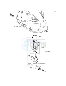 Z800 ZR800AFF FR GB XX (EU ME A(FRICA) drawing Fuel Pump